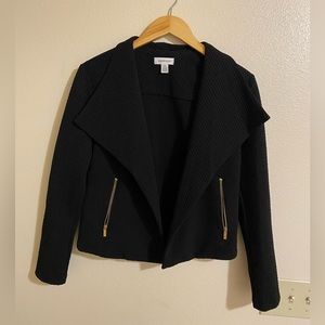 Calvin Klein Black Modern Essential Blazer Jacket Size S